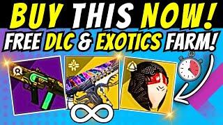 Get This FREE DLC Loot ASAP! Easy EXOTIC Weapons & Armor Farm GLITCH, New Event & Updates! Destiny 2