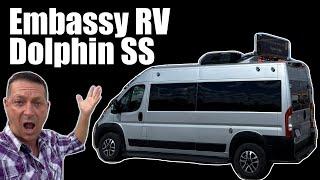 ALL NEW 2025 Embassy RV Dolphin SS Special Edition Class B RV on Non-Extended ProMaster 3500