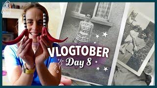  Autumn decorations, old photos, tea with mum ️ Vlogtober Day 8