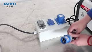 ANDELI Industrial Plug Installation And Use Demonstration