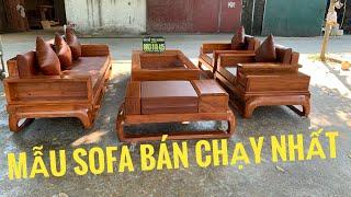 Nội Thất Sofa Zito Gỗ Phòng Khách Hiện Đại Bàn Ghế Sofa Zito Đùi Gà Gỗ Hương Đá Đồ Gỗ Giá Rẻ