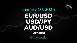 EUR/USD, USD/JPY, AUD/USD Price Forecast Today: Euro, Yen, Dollar Technical Analysis (January 10)