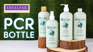 Skincare Bottles Made from PCR Available at Idealpak