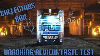 Gfuel Mortal Kombat! Electric Strike Collectors Box! | Unboxing/Review/Taste Test