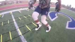 Football Footwork Drills