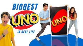 PLAYING BIGGEST UNO WITH MY BROTHER & SISTER | Rimorav Vlogs