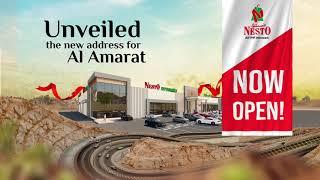  Exciting News!  Nesto Hypermarket Al Amarat is now open and ready to serve you!