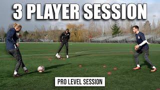 Professional Players' Full Offseason Training | Drills for 3 Players