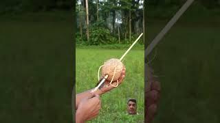 Hunter #archery #hunting #satisfying #sniper #diy #coconut #bambooart #slingshots #funny #comedy