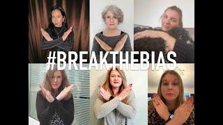 The women of The Moodie Davitt Report #BreaktheBias on International Women's Day