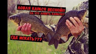 ЛОВЛЯ КАРАСЯ ВЕСНОЙ!! ГДЕ ИСКАТЬ И НА ЧТО ЛОВИТЬ КАРАСЯ!??#Рыбалка #Карась #Ловля_карася #Рыбалка