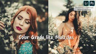 COLOR GRADE LIKE @LUIZCLAS - PRESET - XMP & DNG