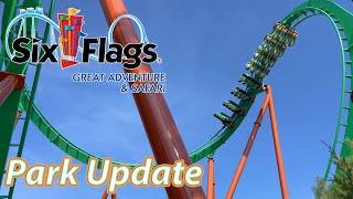 Six Flags Great Adventure Opening Day | Park Update | April 2nd, 2022