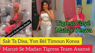 Sak Ta Disa, Yon Bèl Timoun Konsa. Manzè Se Madan Tigress Team Asansè, Yèswa Tigress Fizyé Manzè...