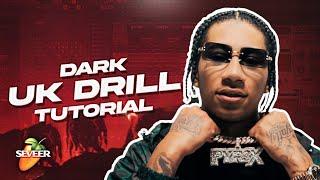 HOW TO MAKE NASTY DARK UK DRILL BEATS! | FL STUDIO TUTORIAL