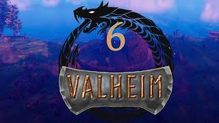 Valheim Прохождение, румтур по базе, много подземелий, пещера тролля, первое плавание, огромный змей