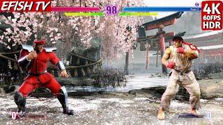 Boss is back! M. Bison vs Ryu (Hardest AI) - Street Fighter 6