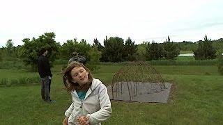 Living Willow Dome time-lapse construction video