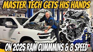 Master Tech Gets His Hands On A 2025 RAM 3500 HO Cummins And 8 Speed Powerline (TorqueFlite)