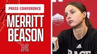 Nebraska Opposite Merritt Beason talks Penn State game, first pick in PVF draft I GBR