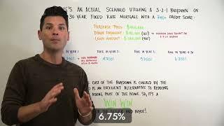 3-2-1 Buydown scenario￼