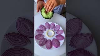 best vegetable cutting design #foodlover #kitchen #fooddesign