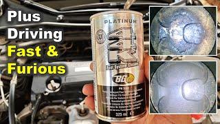 Fuel System Cleaning with Speed + BG44K platinum / Carbon Buildup Removal: Before & After Comparison