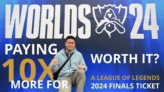 Was It Worth 10x the Price? My Epic Experience at the League of Legends Worlds 2024 Finals!