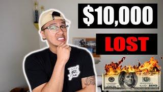 How I Lost OVER $10k on Amazon FBA (Revealing MY FAILED Products)