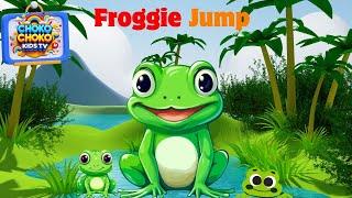 Froggy Jump Song for Kids  | Nursery Rhymes & ABC Fun | Choko Choko Kids TV