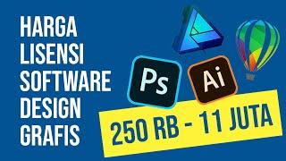 HARGA LISENSI SOFTWARE DESAIN GRAFIS