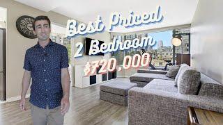 What does $720,000 buy in YALETOWN? (Vancouver Condo Tour - Junior 2 Bedroom)