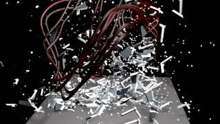 Cinema 4D - Building collapse with tentacles