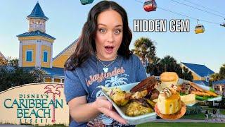 The DISNEY Resort Everyone Forgets! Is The FOOD To Blame? Caribbean Beach Resort In Disney World!