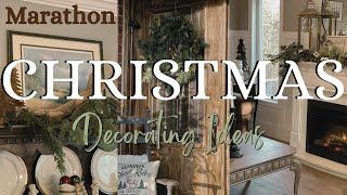 CHRISTMAS DECORATING MARATHON | CHRISTMAS DECOR IDEAS 2024 | CHRISTMAS DECORATIONS 2024