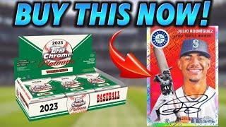 LOADED! 2023 Topps Chrome Platinum Anniversary Hobby Box Review!