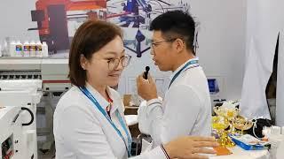 2024 the DS Printech Fair holder interview for Doyan company