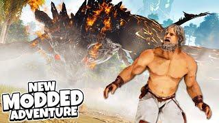 Welcome to the CRAZIEST ARK EVER! BRAND NEW OVERHAUL MOD! | ARK MEGA MODDED Episode #1