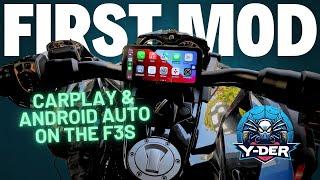 Installing Apple CarPlay & Android Auto on the Can-Am Spyder F3S - Carpuride W603D