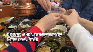 Wife Life Diary [EP.2] Korean-in-laws wedding anniversary [sub/자막]