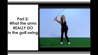 Part 1: What the ARMS REALLY DO In The Golf Swing