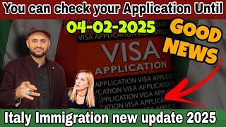 Italy work visa process update|Italy visa tracking new update|Italy Agriculture visa 2025