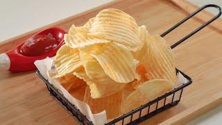 Super Simple Potato Chips! (The perfect way )