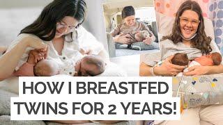 Exclusively Breastfeeding Twins: Must Haves & Tips!