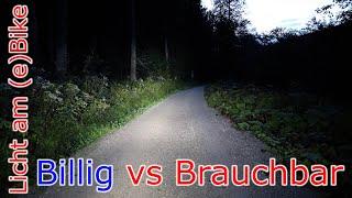 Billig vs "Brauchbar" // Licht am (e)Bike