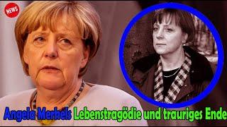 Angela Merkels Lebenstragödie und trauriges Ende – sie ist immer traurig über ihre Fehler.