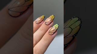  monarch butterfly wings  #nails #nailart #nailhacks #nailpolish