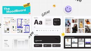 How To Create Mood Board - Design Process for App UI Design Projects