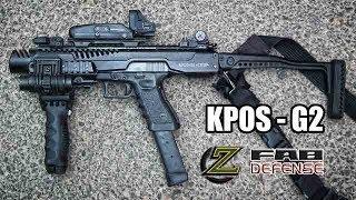 ZAHAL - KPOS G2 with Glock 19 (Full Auto in slowmotion)