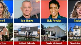 Celebrities and Their Childhood Homes